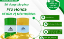SỬ DỤNG DẦU PHUY PRO HONDA ĐỂ BẢO VỆ MÔI TRƯỜNG